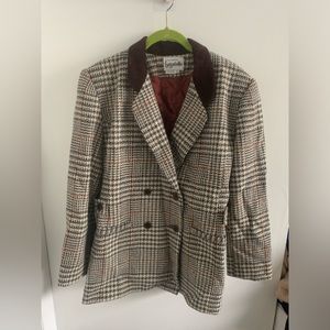 Plaid blazer